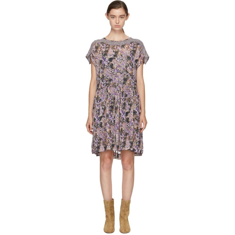 Isabel Marant  Étoile Purple Jalesia Dress 36